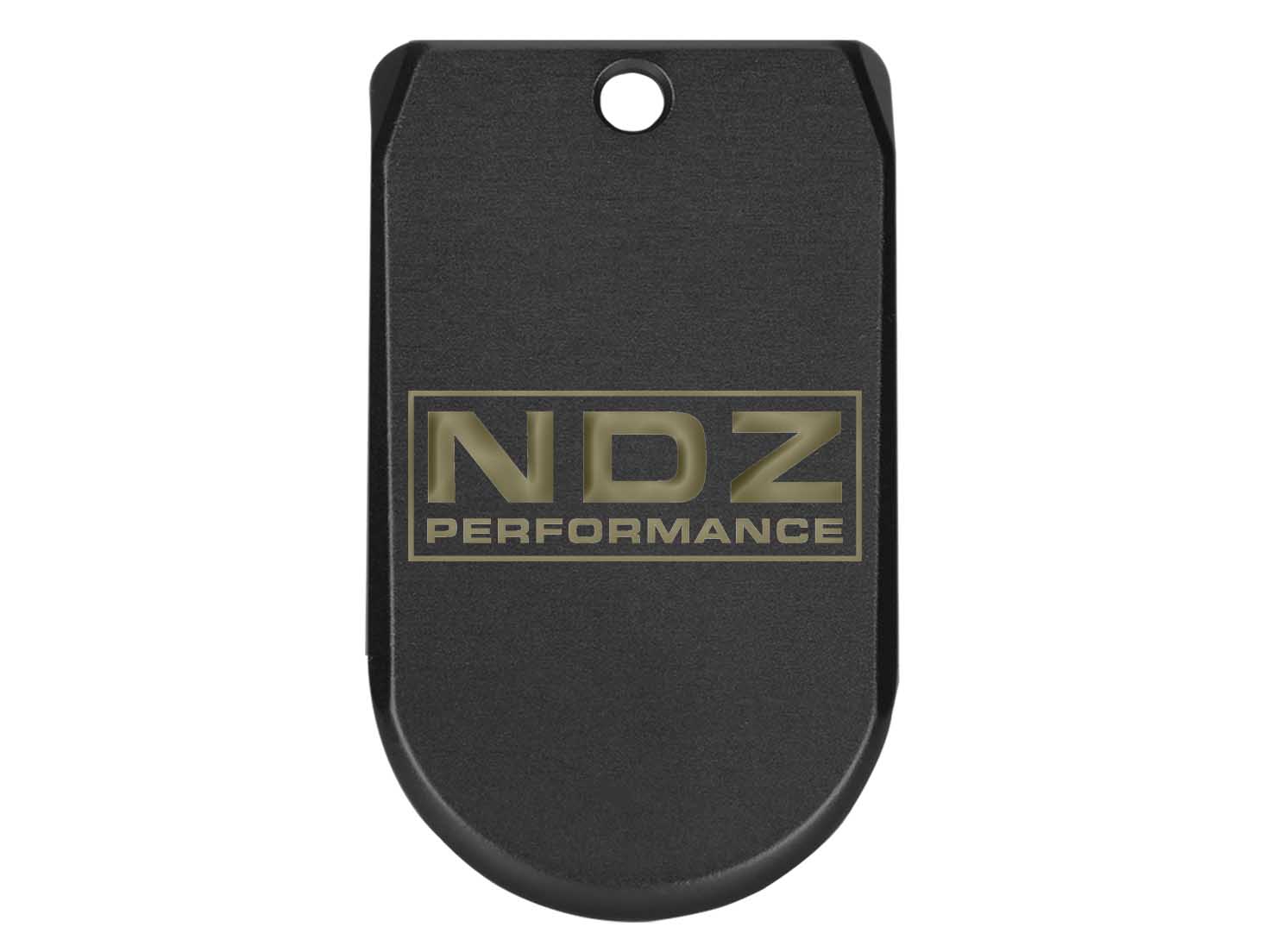 NDZ Sig P365XL P365 X Magazine Base Plate Extension Aluminum Black